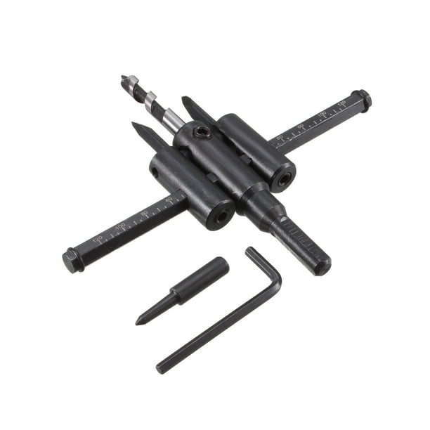 Circle Hole Cutter 30mm to 120mm Adjustable Saw Drill Bit Round Cutting