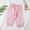 Pink, variant on NAISIBABY Child's Boys Girls Pants, Comfy lightweight Elastic Waist Solid Color Summer Long Pants Gray 4T