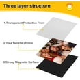 thumbnail image 5 of RYLZX 10 Pack Magnetic Picture Frame, 4 x 6 Inches Fridge Magnetic Photo Frames, Magnetic Photo Frames for Refrigerator, Home, School, Office (Multiple colors), 5 of 6