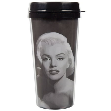 

Travel Mug - Marilyn Monroe - Gray Painting New ptmg-mm-mgs