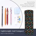 thumbnail image 3 of Honeii Solar System Planets Space Print Leather Pencil Case,Small Pencil Pouch,Durable Zippered Storage for School, Office, and Travel Essentials, 3 of 6