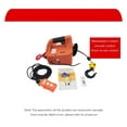 thumbnail image 4 of 500kg Remote Control Crane Hoist Wire Rope Electric Hoist Aluminum Shell Hoist Household Indoor Small Crane Hoist, 4 of 7