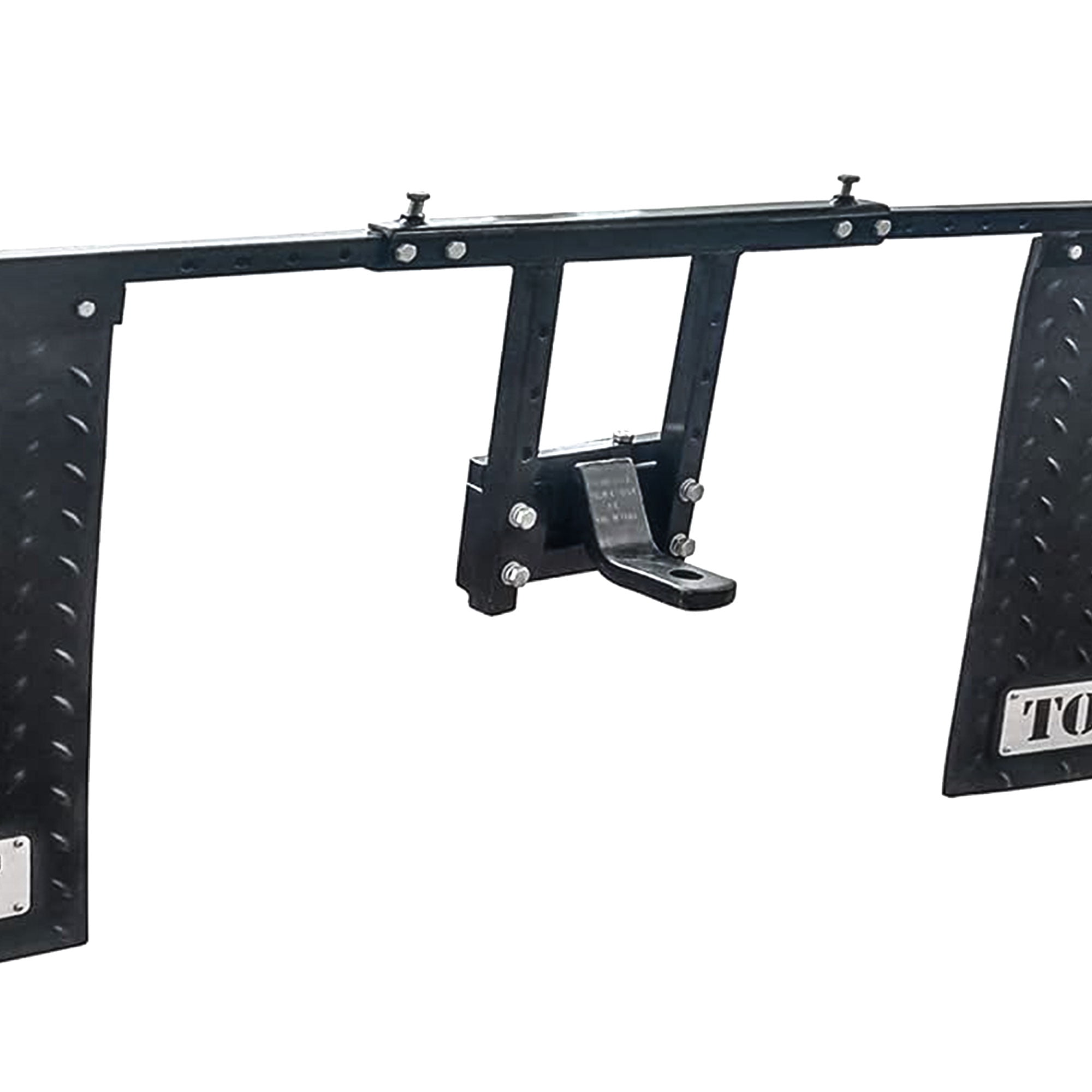 Tow Tuff Universal Mounts Mud Flaps, Works with 2.5 Inch Receiver Hitches