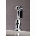 thumbnail image 6 of Kingston Brass KS7271PLBS English Country 8-Inch Bridge Kitchen Faucet with Sprayer, Polished Chrome, 6 of 9