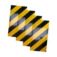 thumbnail image 4 of Protector de pared de garaje portátil para estacionamientos, protector de pared de espuma, borde de pared 4 amarillo negro, 4 of 9