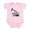 Petal Pink, variant on CafePress - Oilfield Baby Body Suit - Baby Light Bodysuit, Size Newborn - 24 Months