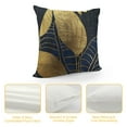 thumbnail image 4 of JEUXUS Abstract with Blue Tropical Leaves Throw Pillow Covers Cushion Covers for Couch Sofa Modern Abstract Art Pillowcases Outdoor Bedroom Living Room Home Decor, 4 of 5