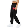 thumbnail image 4 of LEBONYARD Womens Pants Plus Size,Plus Size Womens Pants Clearance,Women Casual Trousers and Trousers Plus Velvet Running Fitness Sports Pants Black M, 4 of 8
