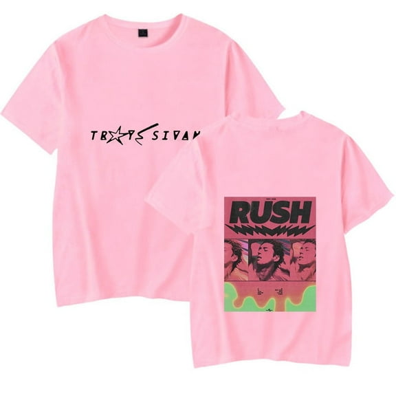 Troye Sivan T-shirt Fashion Summer Trend Print Logo Short Sleeve Men's And Women's Tops