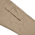 thumbnail image 6 of Men's Elastic Waist Work Pants - Polyester, Soft Fabric, Spring/Autumn Casual, 6 of 6