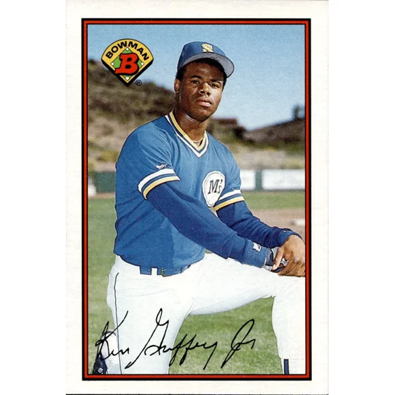 Bowman Ken Griffey Jr Trading Card #220 1989 Rookie