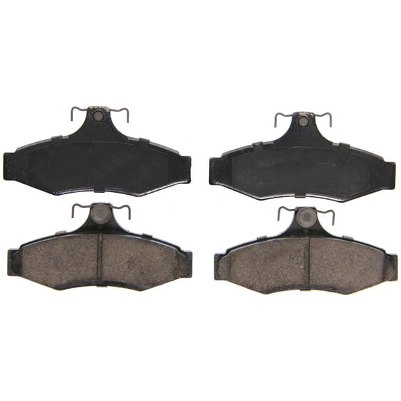 Wagner QuickStop ZD724 Ceramic Disc Brake Pad Set Fits select: 1997-2004 MITSUBISHI DIAMANTE, 1999-2002 DAEWOO NUBIRA
