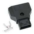 thumbnail image 2 of Camera D-Tap Plug, Accessory B-type Male Plug, Lightweight Plastic Hand Feeling Black for Travel Outdoor, 2 of 8