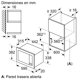 thumbnail image 3 of Bosch Elettrodomestici BEL623MS3 Serie 2, Microondas empotrables, 60 x 38 cm, Acero inoxidable, 3 of 5