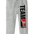 thumbnail image 2 of Cobra Kai Team Cobra Kai Boy's Athletic Heather Jogger Pants, 2 of 2