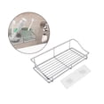 thumbnail image 4 of Advancent Estante de almacenamiento de acero inoxidable, resistente al agua, sin perforaciones, soporte para inodoro, soporte colgante, comodidad, sin Juegos de accesorios de baño Advancent HA066399-00, 4 of 6