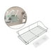 thumbnail image 5 of Toystoory Estante de almacenamiento de acero inoxidable, resistente al agua, sin perforaciones, soporte para inodoro, soporte colgante, Juegos de accesorios de baño, 5 of 6