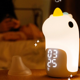 thumbnail image 2 of Luz de noche de unicornio para niños, lindo despertador, regalos de unicornio para niñas, cosas kawaii, lámpara portátil de silicona recargable para niños, regalo de cumpleaños para bebé, niño, dormit, 2 of 5