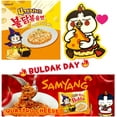 thumbnail image 5 of SAMYANG Buldak Quattro Cheese Hot Chicken Flavor Ramen (Stir Fried Instant Noodle) 5-5.11 oz (145g)Packs, NET WT. 25.55 oz (725g), 5 of 7