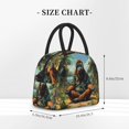 thumbnail image 2 of Easygdp Forest Meditating Gorilla Bolsa de Almuerzo Insulada Grande, Forro de Aluminio, Diseño Espacioso, a Prueba de Fugas, Ideal para Trabajo, Picnics, Viajes y Actividades al Aire Libre, 2 of 6