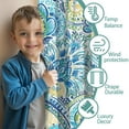 thumbnail image 3 of Blackout Kids Curtains,Paisley Pattern Childrens Insulated Curtains Set Of 2,Bedroom Essentials,Toddler Room Decor 42"x54"(106x137cm), 3 of 4