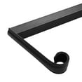 thumbnail image 6 of Single Post Handrail Stairs Railing Handrail Fits 1 or 2 Steps Handrail Metal, 6 of 11