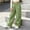 Green, variant on Rvasteizo Girls School Cargo Pants Fall Winter Elastic Waist Solid Casual Loose Cutting with Pocket 5 Years