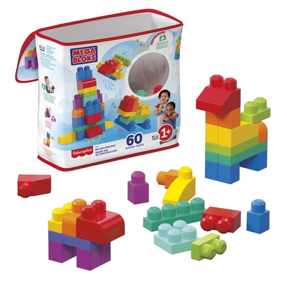 Juguete de Construcción Mega Bloks Clásica Bolsa de 60 piezas