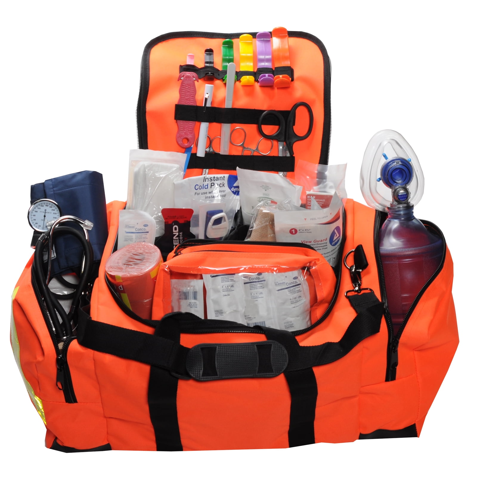 First Responder Medical First Aid Kit 239 Piece by MFASCO - Walmart.com