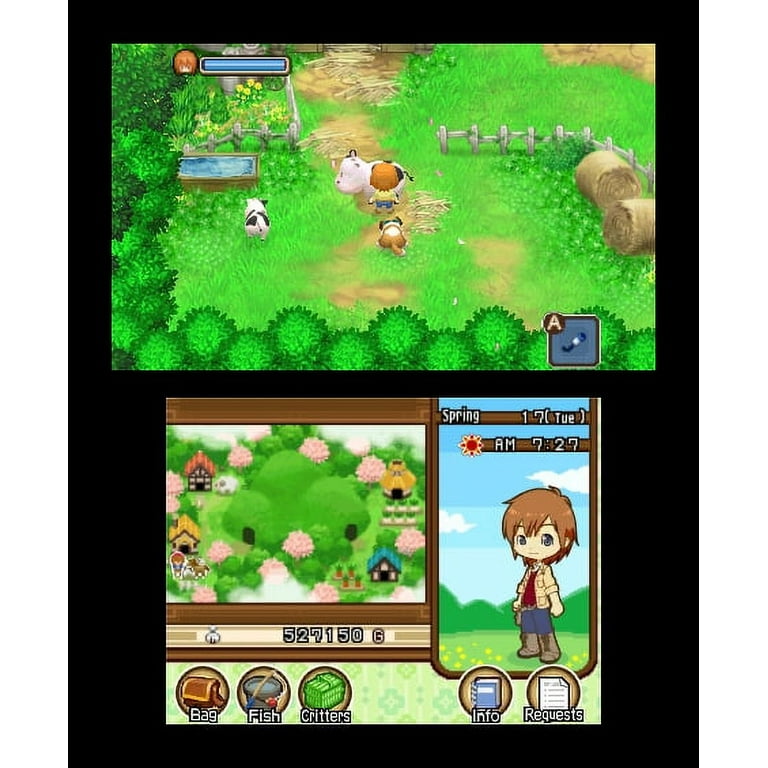 Harvest moon tale of 2024 two towns 3ds