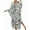 White&Black, variant on Women Animal Print Kaftan Dresses Plus Size Swimsuit Coverup 2025 Summer Bathing Suit Beach Dress White&Black One Size