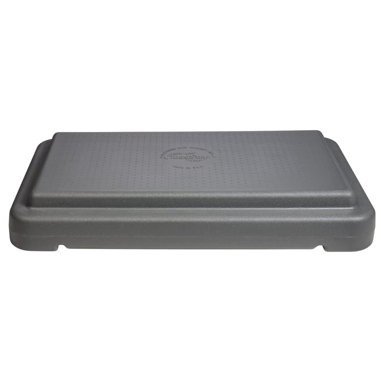 The Step 4" Stackable Aerobic Platform, Gray photo 1