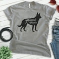 thumbnail image 2 of Malinois Mama, Unisex Women's Shirt, Belgian Malinois, Malinois Owner, Funny Dog Mama Gift, Dark Heather Gray, X-Small, 2 of 6