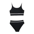 thumbnail image 4 of MEZZALL Summer Adjustable Strap Two Piece Girls Swimwear Comfortable Cute Bikini For Beach Pool Swimming Sun Boho With Cartoon / Flower Print Beachwear, 4 of 5