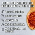 thumbnail image 2 of Aleppo Pepper - Authentic Turkish Pul Biber Red Chili Spice - Crushed Red Chili Pepper - 4oz, 2 of 7