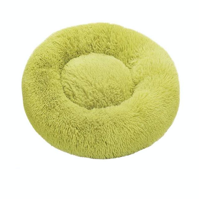 Camas redondas para gatos, casa de felpa suave y larga, la mejor cama para perros, cesta para perros, productos para mascotas, cojín, cama para gatos, alfombrilla para gatos, sofá para dormir de animales Tan Jianjun unisex