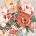 thumbnail image 2 of Swatland, Sally 12x12 Gold Ornate Wood Framed with Double Matting Museum Art Print Titled - Naive Bouquet II, 2 of 4