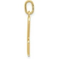 thumbnail image 2 of 10k Yellow Gold Letter h Initial Charm, 2 of 6