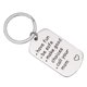 thumbnail image 2 of Funny Keychain Gifts for Teenagers Boys Girls Have Fun Be Safe Call Your Family Gift Be Safe High Quality Stainless Steel Ornaments, 2 of 3