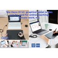 thumbnail image 5 of XP-PEN Deco 01 V2 Graphics Tablet 10x6.25 Inch Drawing Tablet 8192 Levels Pressure Battery-Free Pen with Tilt Function Android/Chromebook Supported Online Teaching Tablet, 5 of 5