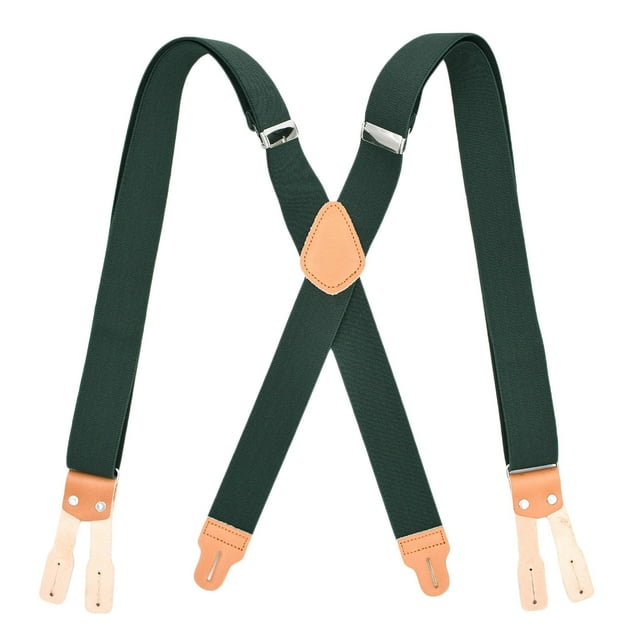 Bretelles pour Hommes, Bretelles Élastiques Réglables à Dos en X avec Pinces Robustes, Bretelles Mode Confortables pour Pantalons, pour Usage Quotidien, Extérieur, Décontracté