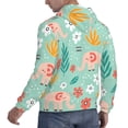 thumbnail image 6 of Salouo Elephant and Flowers Pattern Men's Fall Hoodie Sweatshirt,Sport Hoodie with Pockets for Men Pullover Casual Hooded Sweatshirt-Medium, 6 of 7
