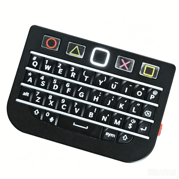 Teclado mini 2 en 1 con rueda de desplazamiento Bluetooth USB en modo dual DPI para Blackberry P9981, ajuste de velocidad de diez velocidades y todas las teclas sin conflictos