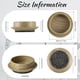 thumbnail image 2 of Almohadillas de goma antideslizantes para ruedas de muebles, 8 Uds., protegen sus pisos y evitan que los muebles rueden, 2 of 5