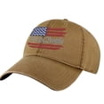 thumbnail image 3 of We The People American Flag Hat – Patriotic Baseball Cap for Men Women (Black), 3 of 10