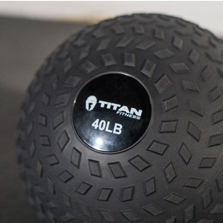 Titan Fitness 40lb Rubber Tread Slam Ball photo 2