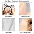 thumbnail image 4 of luoweisi Men's Beach Shorts Quick Dry Swim Trunks with Mesh Lining Alpaca S, 4 of 5