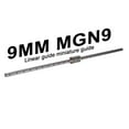 thumbnail image 2 of Rail Miniature Linéaire 9mm MGN9 500mm Rail Linéaire et 1 Pcs MGN9H Rail Miniature, 2 of 9