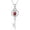 January(Garnet), variant on Key Pendant Necklace with Birthstone Key Necklace Gift for Women