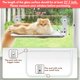 thumbnail image 2 of Hamaca para Ventana para Gatos AMOSIJOY sin Cables con Ventosas y Estructura, 2 of 8